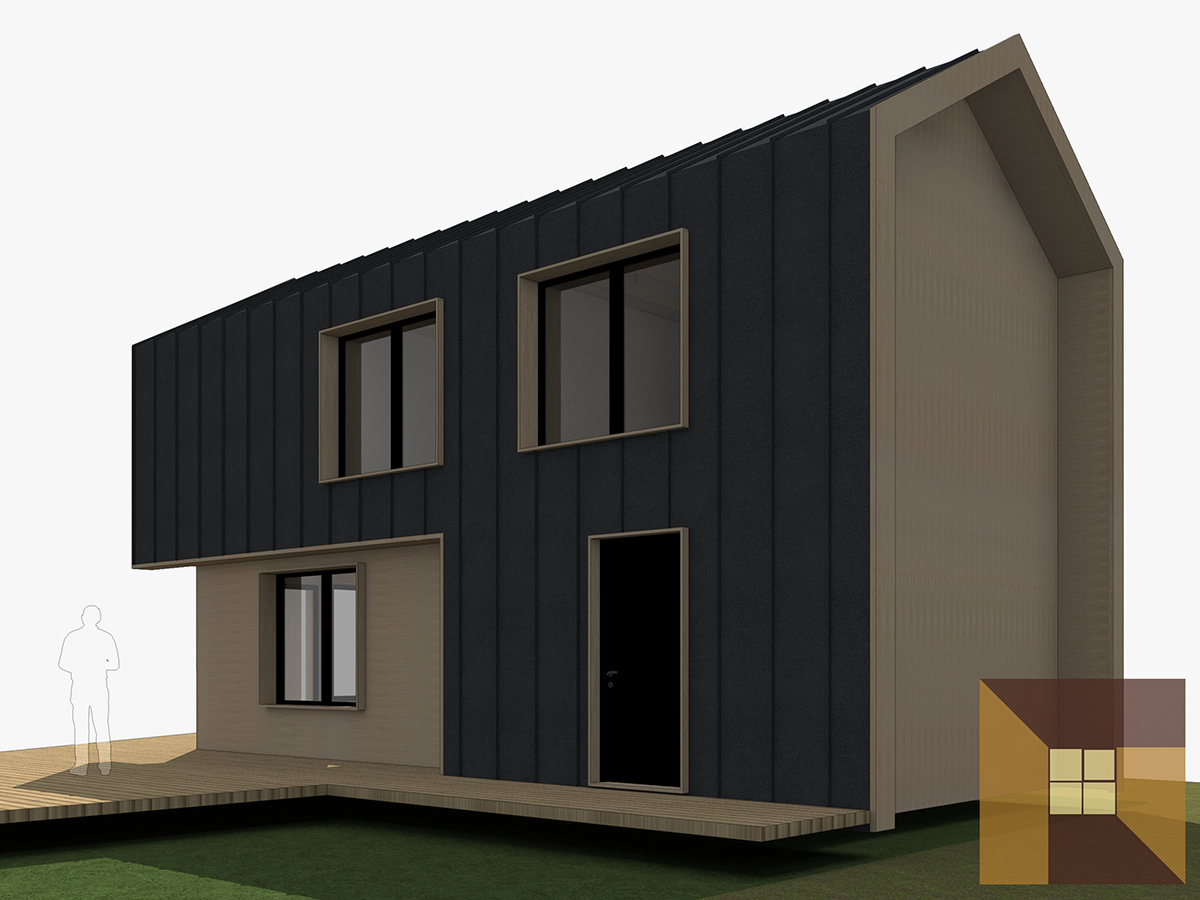 Загородный дом на 120 м2