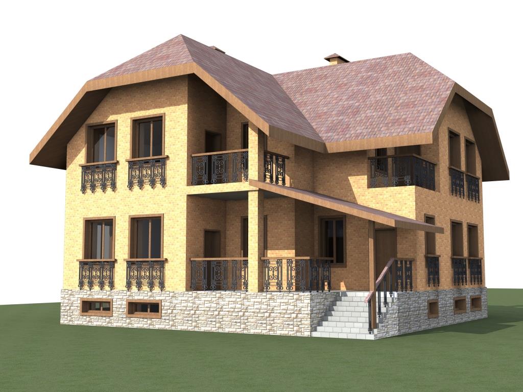 проектирование дома с учётом участка, планировка дома